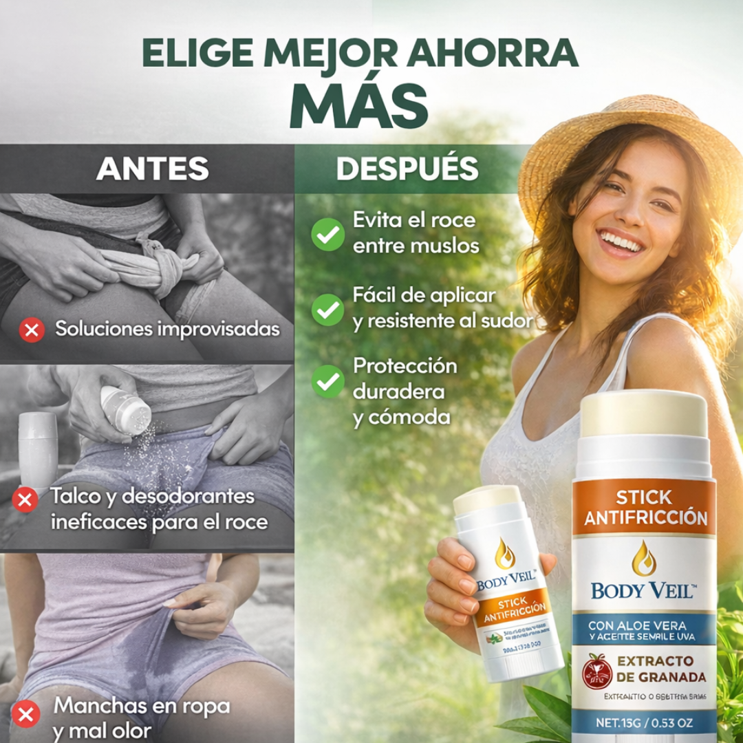 Body Veil - Bálsamo Natural AntiFricción