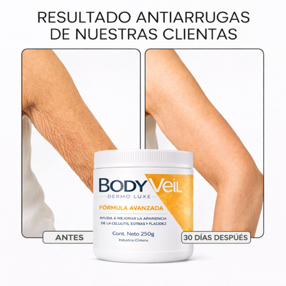 DermoLuxe 3 en 1 - triple acción: firmeza, textura y contorno