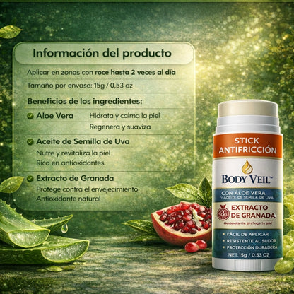 Body Veil - Bálsamo Natural AntiFricción